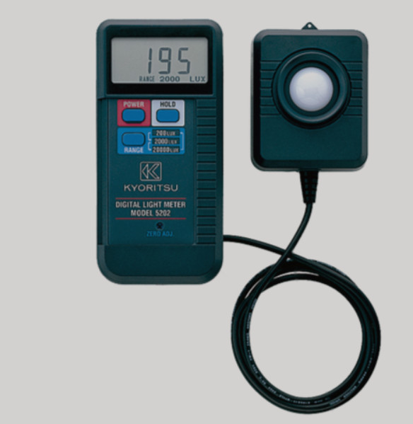 KYORITSU 5202 Digital Light Meter Japan