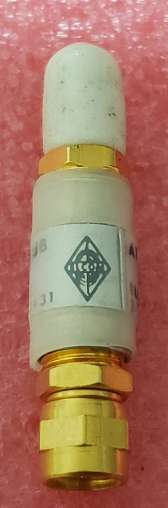 ELCOM SYSTEMS AT-53-1 FIXED ATTENUATOR 1dB DC-3GHz SMA