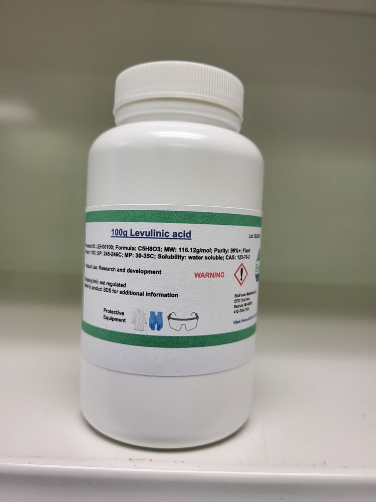 Levulinic acid, CAS 123-76-2