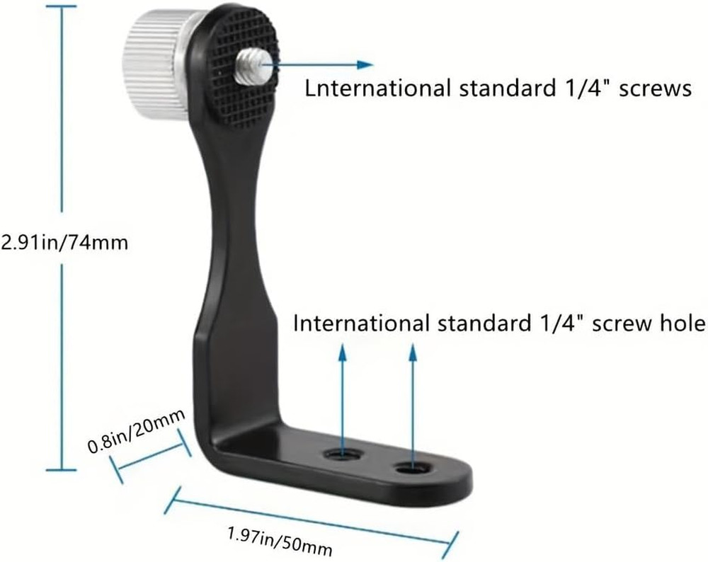Universal Binocular Adapter, Metal Binocular Tripod Adapter Adaptor Mount Bracke