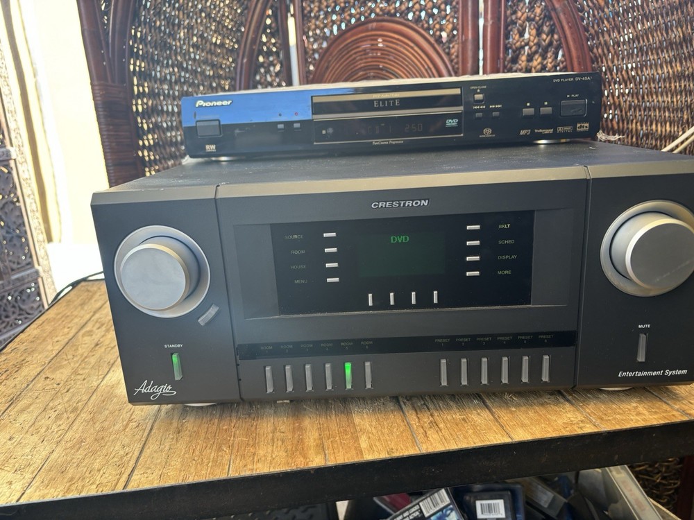 Crestron Adagio AES Entertainment System Amplifier Home Theater Controller