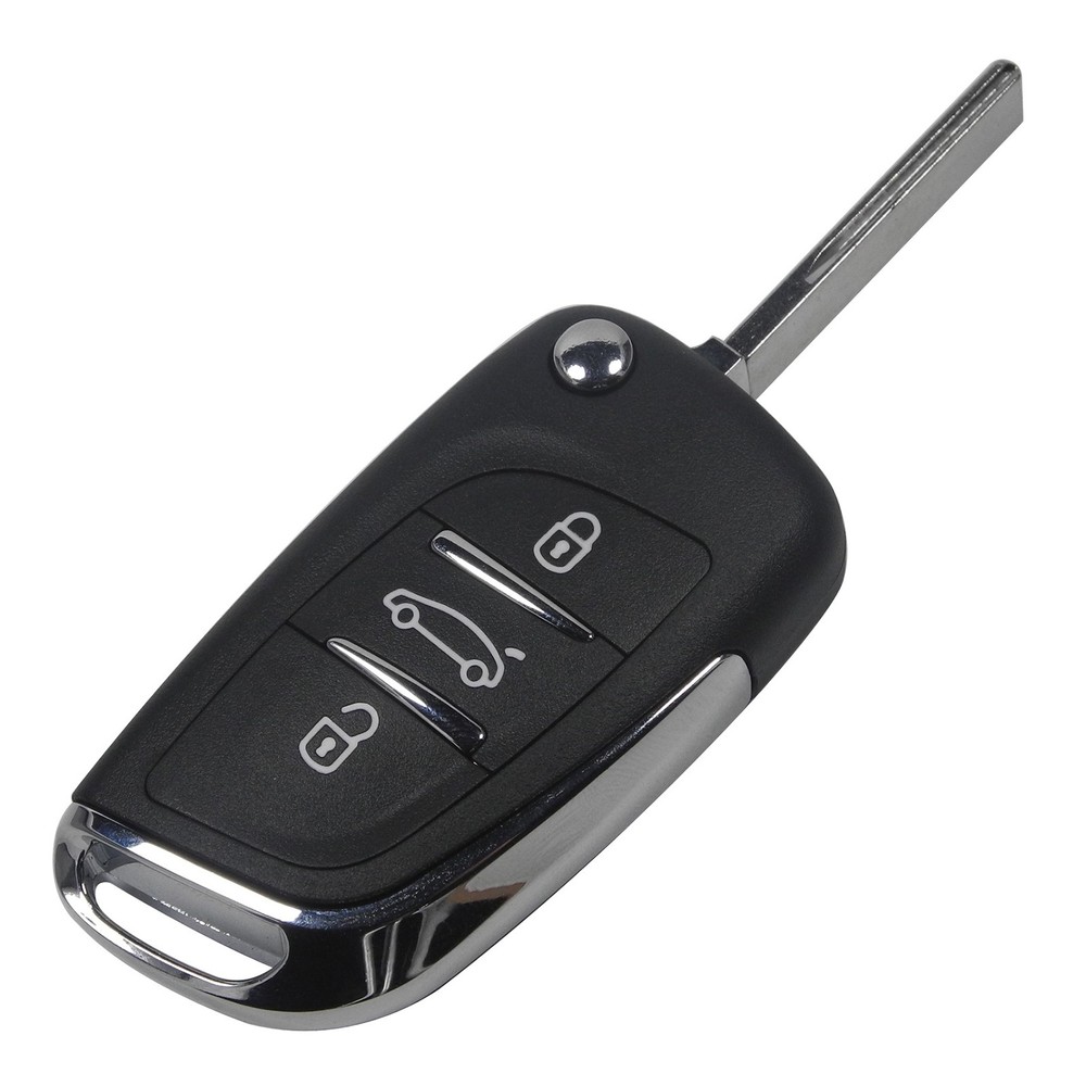 Flip Key Shell Case Refit for CITROEN Xrasa Picasso C2/3/4/5/6/8 Remote 3 BTN B