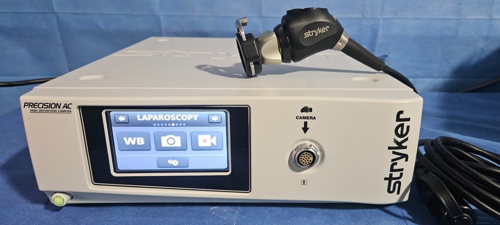 Stryker Precision AC HD Camera W/Autoclavable Camera Head and Coupler. TESTED!
