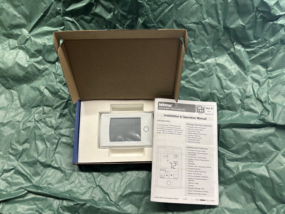 TEKMAR 553 THERMOSTAT