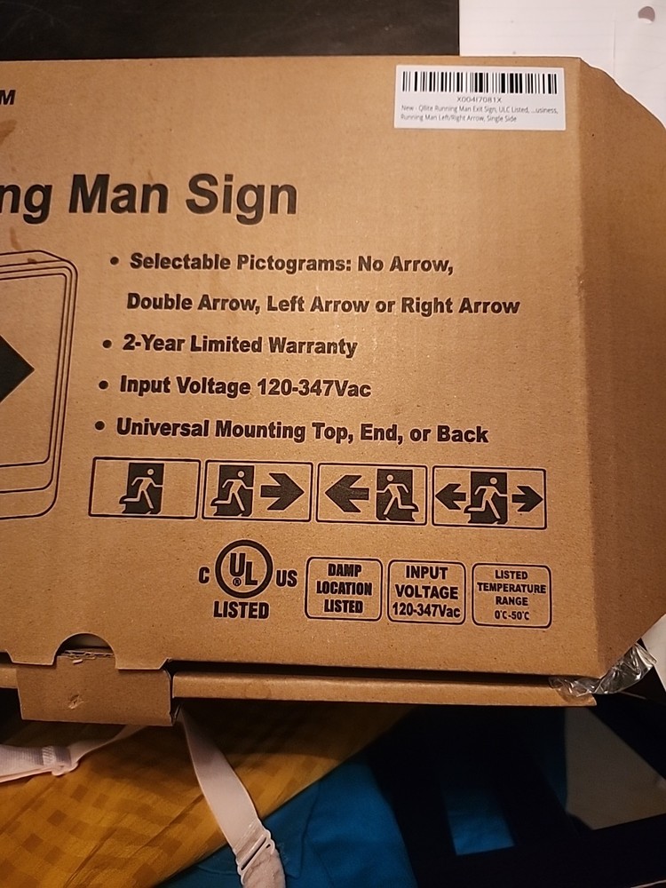 Qllite LED Running Man Sign