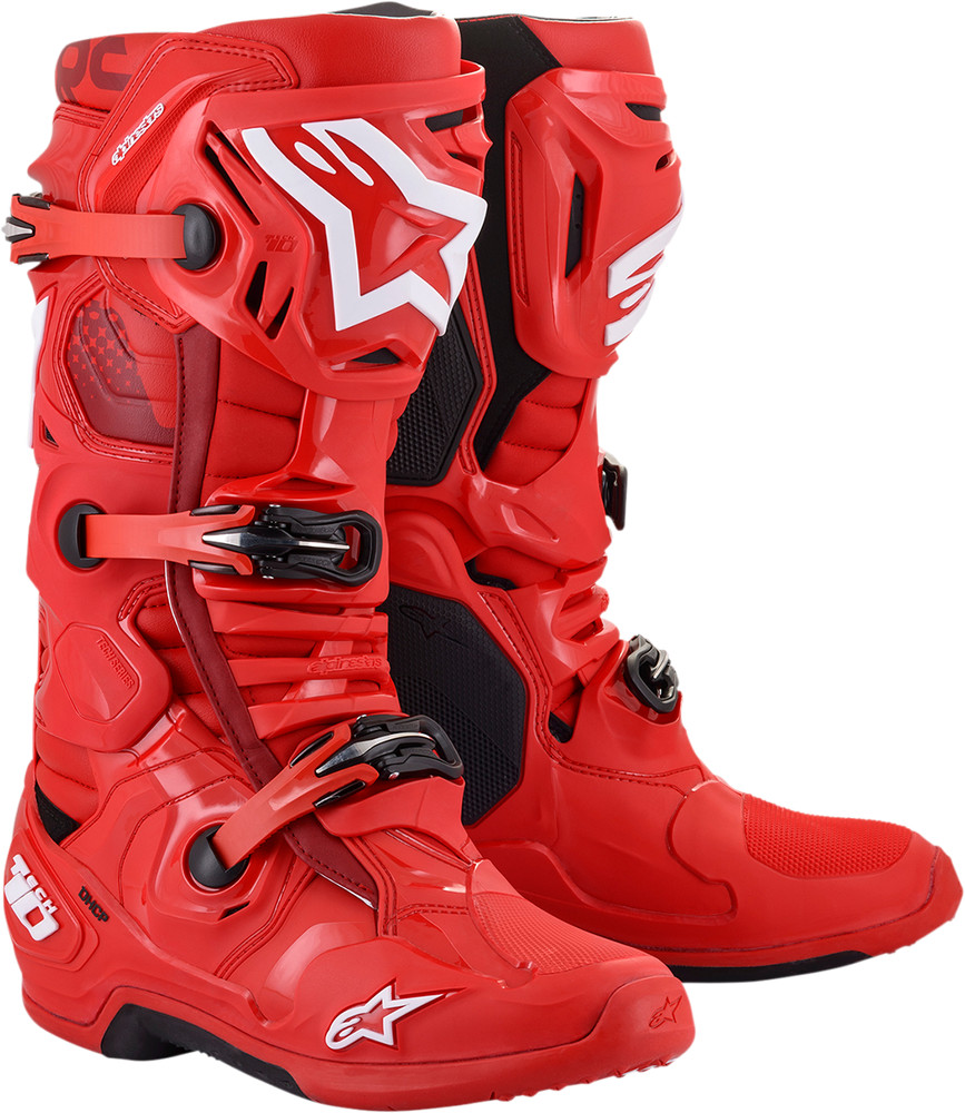 Alpinestars 2010020-30-8 Tech 10 Boots 8 Red