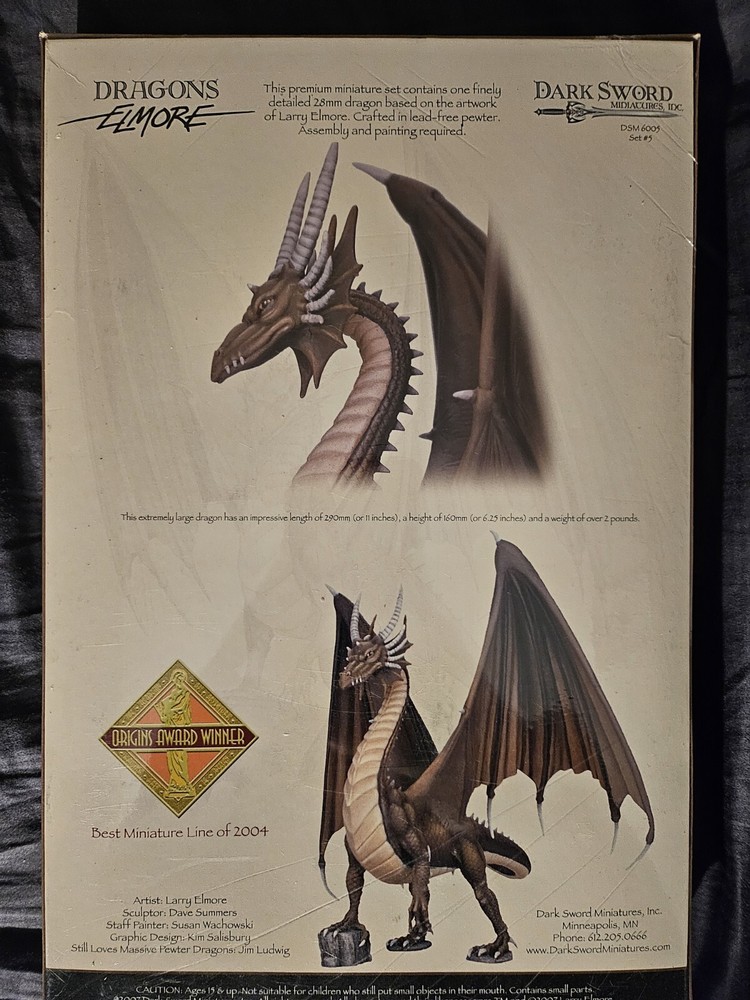 Dark Sword ELMORE dragon Set #5