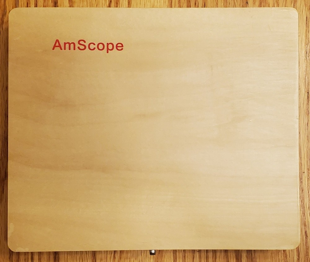 AmScope PS100E 100 Homeschool Biology Prepared Microscope Slides - Set E