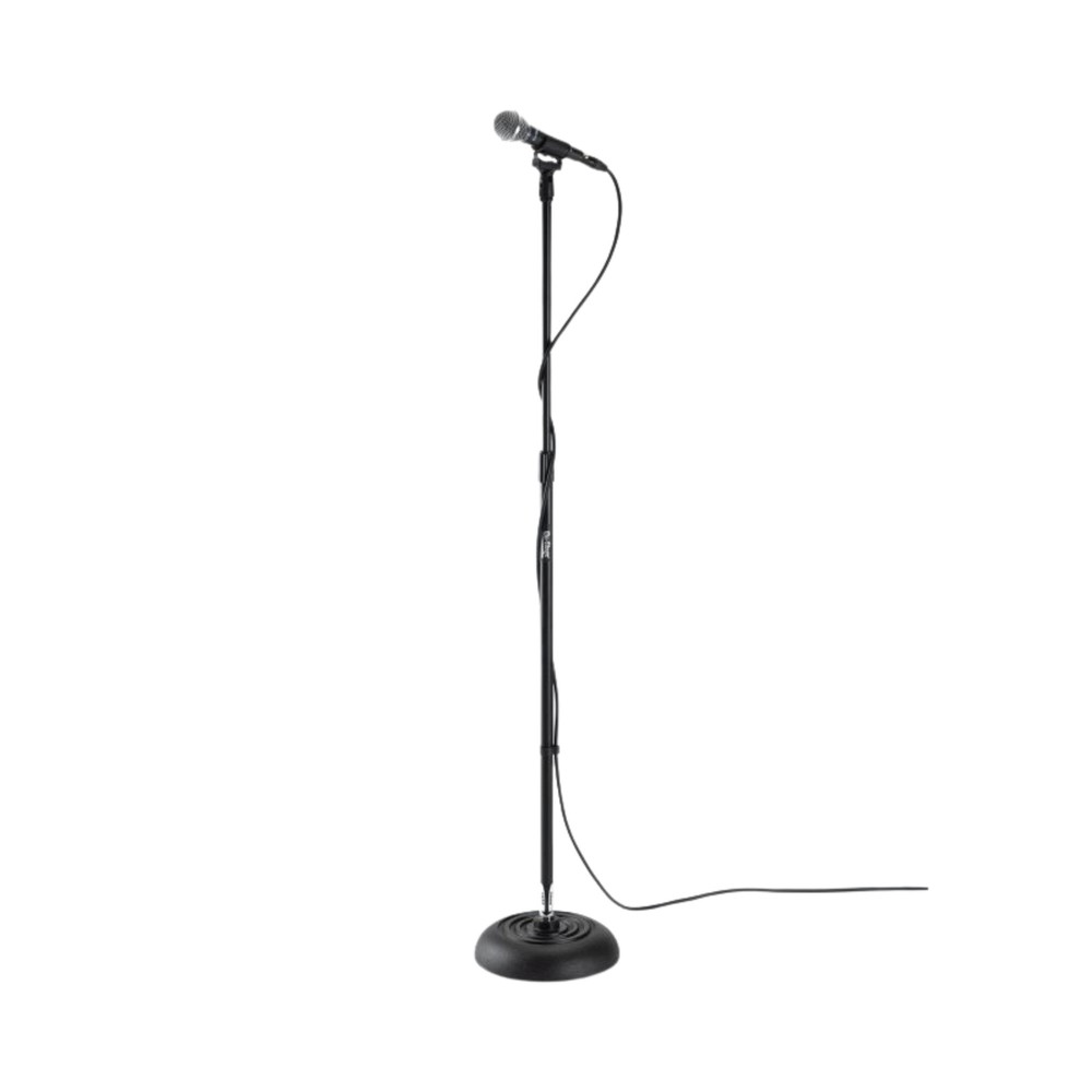 On-Stage MS7201QTR Quarter-Turn Round Base Microphone Stand