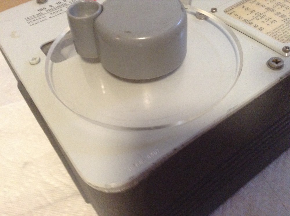 GenRad 1422-ME Precision Capacitor 105+10.5pf