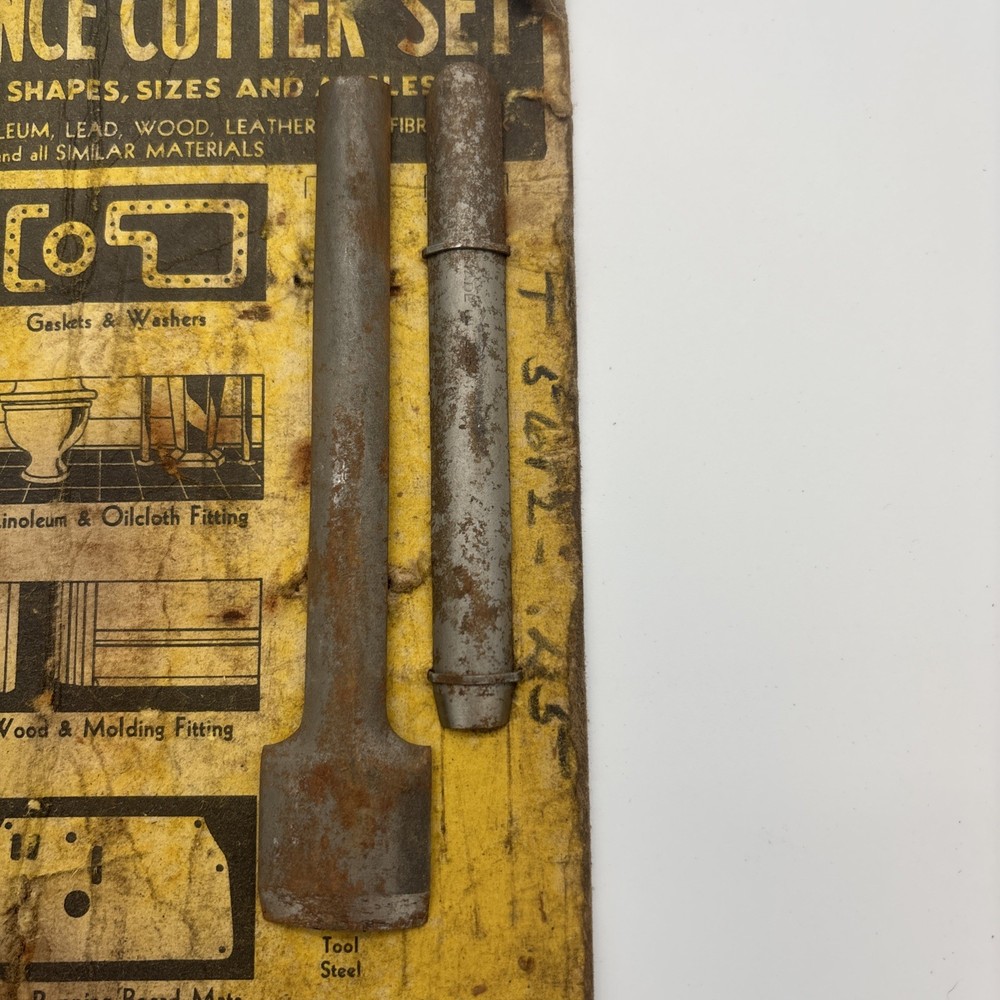 (d) Vintage Lawrence Tools Cutter set