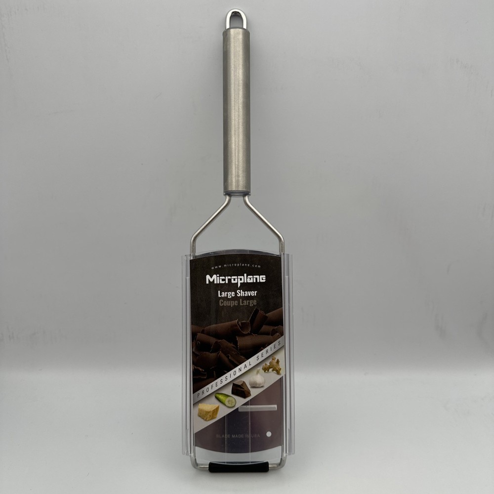 Microplane Professional Series Handheld Shaver for Hard Cheeses