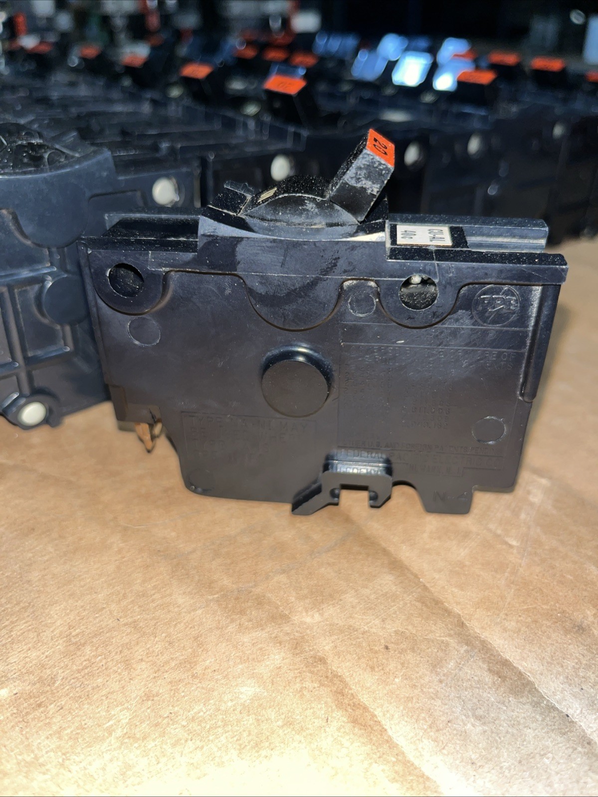 Federal Pacific FPE Stab-Lok 20A NA120 "THICK" Type NA Red HANDLE NA20