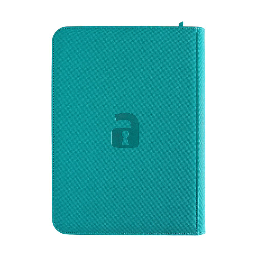 Vault X - 9-Pocket Exo-Tec® Zip Binder - Teal