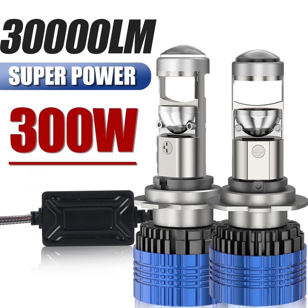 LED Headlight Mini Len Projector Auto LED Headlight Bulb Low Beam Canbus Bulb