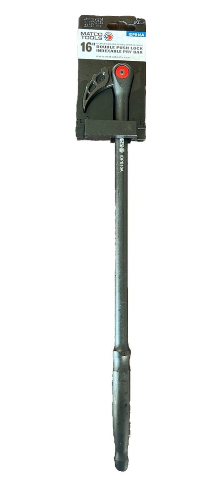 Matco Tools IDPB16A 16" Double Push Lock Indexable Pry Bar New