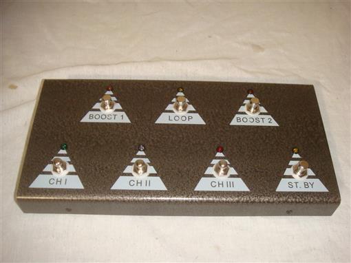 BOGNER ECSTACY 7 BUTTON FOOTSWITCH CONTROLLER XTC