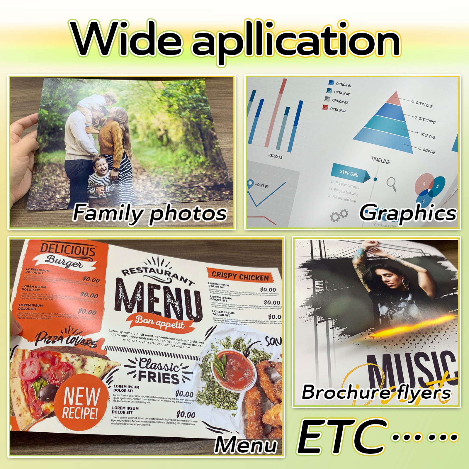 Lot 40-500 Koala 30lb Inkjet Photo Paper 8.5X11 Glossy, Semi-Gloss, Pearl Glossy