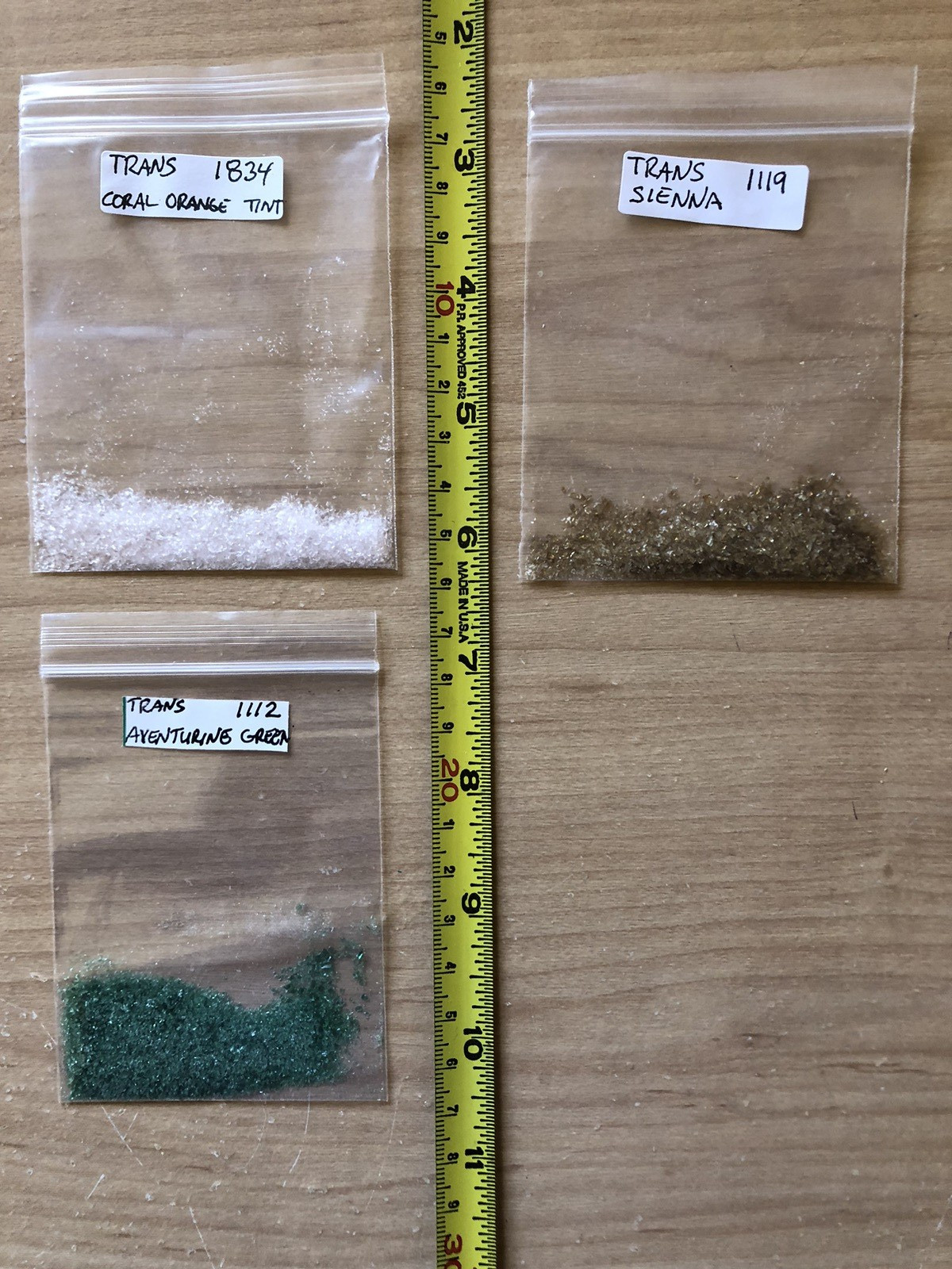 Bullseye COE90 Scrap Stringer-Confetti-Frit&More: Fusing Starter Mega Pack:Used