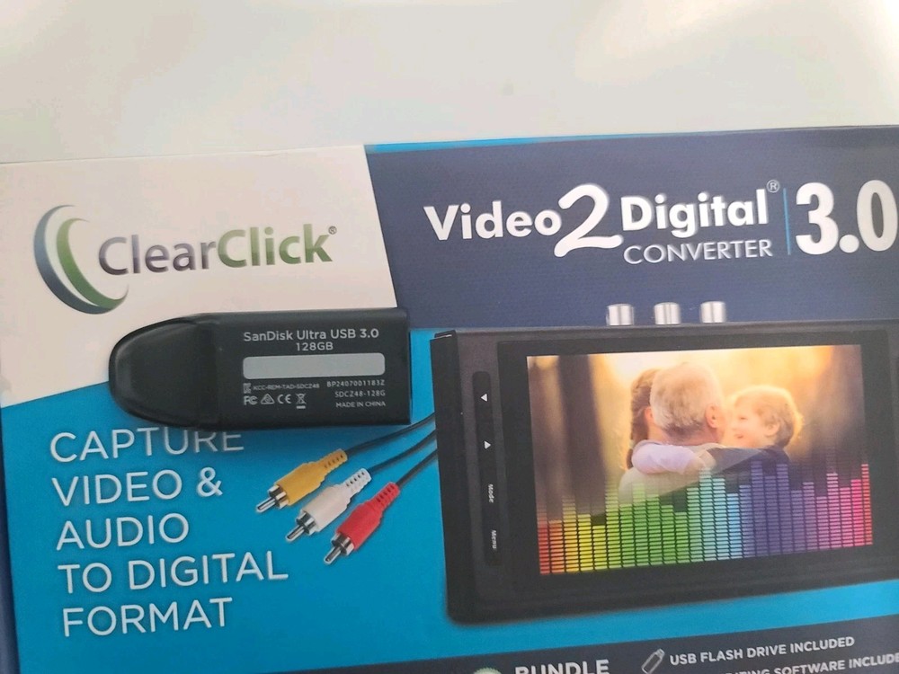 ClearClick Video to Digital Converter 3.0 Third Generation Bundle Edition w/ USB