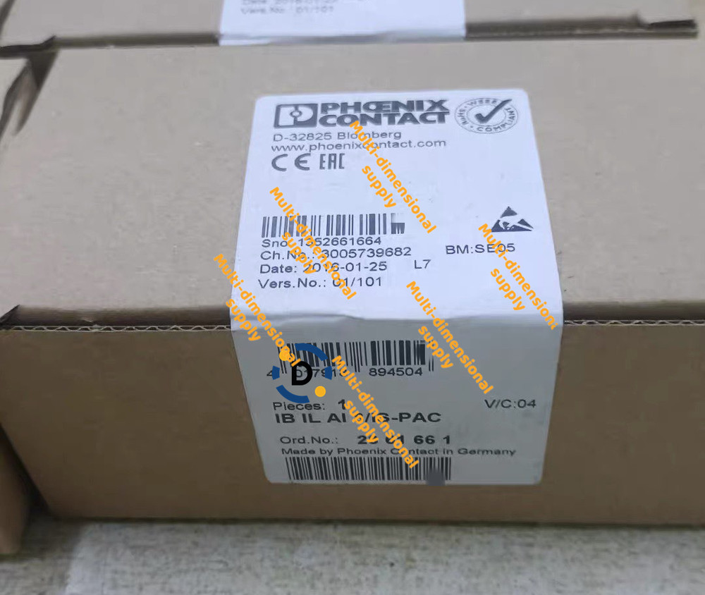 New IB IL AI 8/IS-PAC 2861661 Analog module