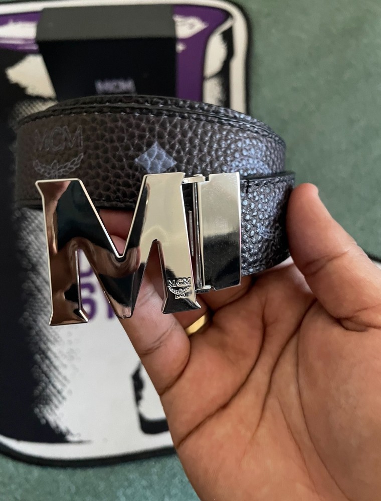 MCM Men’s Leather Belt