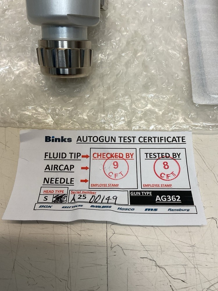 DeVILBISS AG362 Proc-215-10 Auto Spray Gun