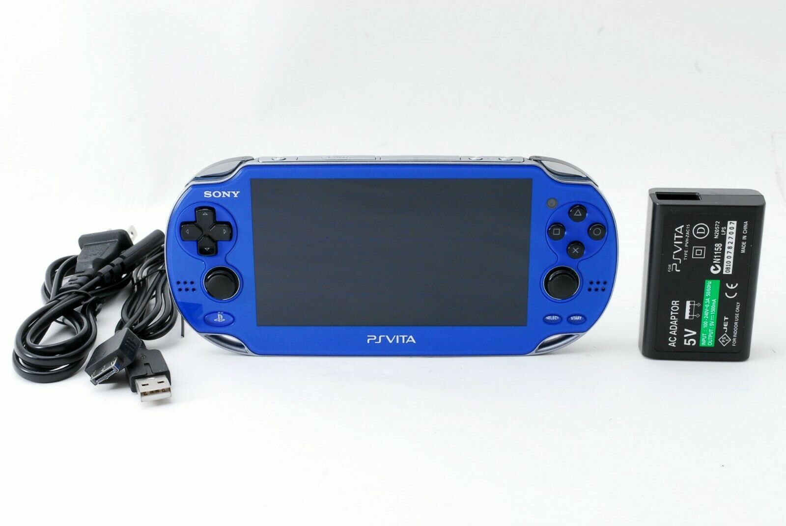 Sony PS Vita PCH-1000 1100 Wi-Fi OLED Console Various Color w/Charger Excellent
