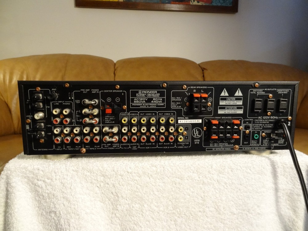 Pioneer VSX-5600 Stereo Receiver