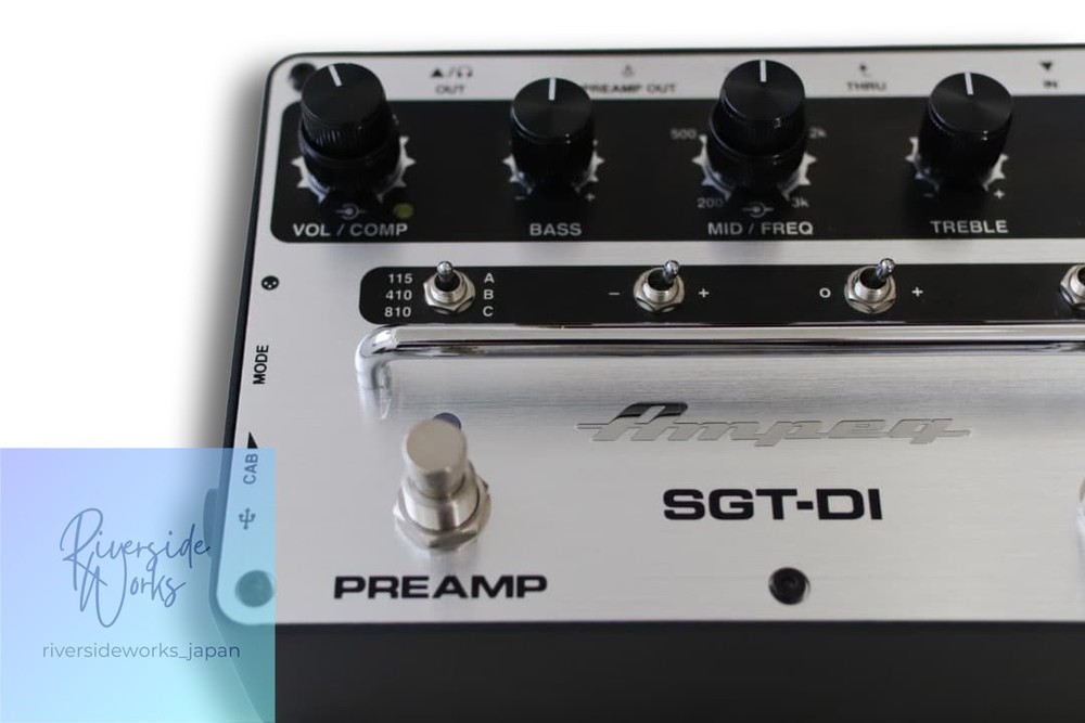 AMPEG SGT-DI Bass Preamp