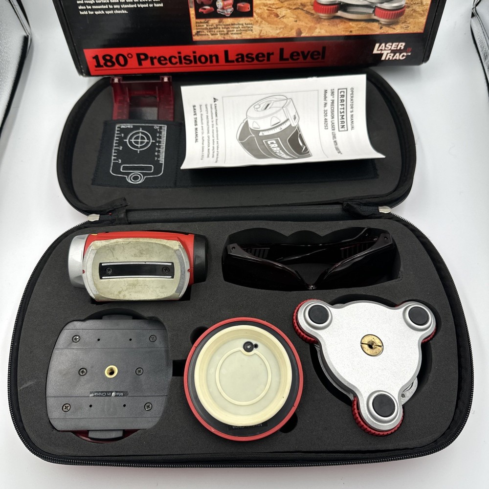 Craftsman Laser Trac Model 320.48253 Precision Laser Level