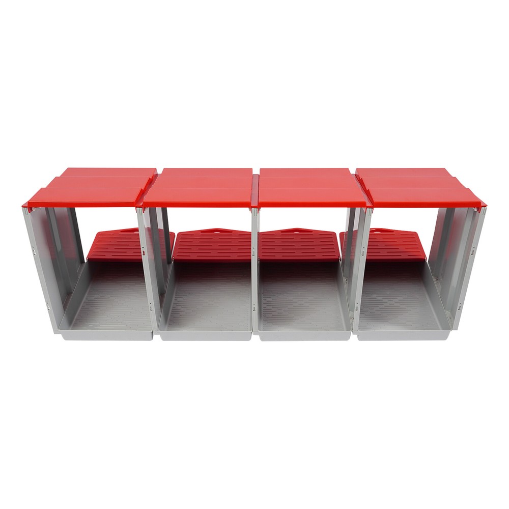 Modern Chicken Laying Boxes With Egg Collection Nesting Boxes 222.8*51.5*46.5cm