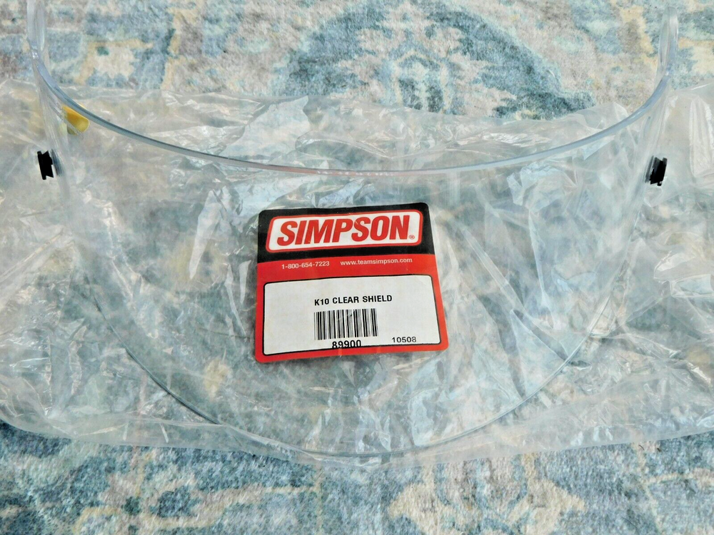 NEW SIMPSON 89900 CLEAR REPLACEMENT SHIELD K10