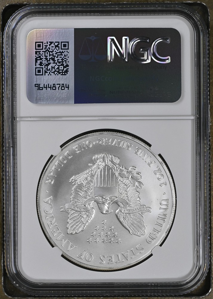 2005 Bullion Silver Eagles NGC MS-69