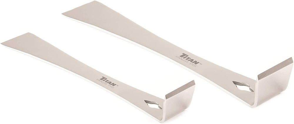 17005 2-Piece Stainless Steel Pry Bar Scraper Set