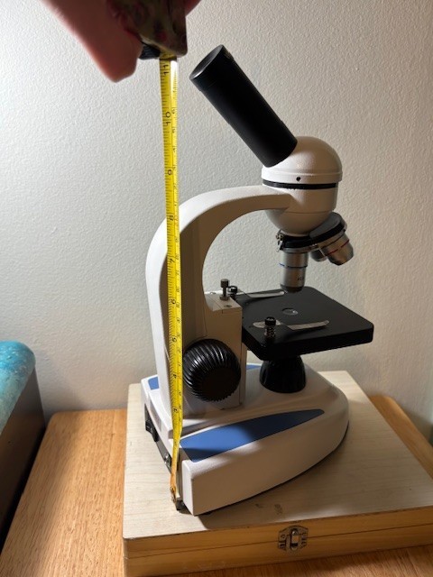 AmScope 40X-1000X Metal Student Compound Microscope