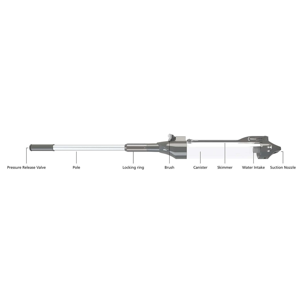 Small Pool & Spa Manual Cleaner