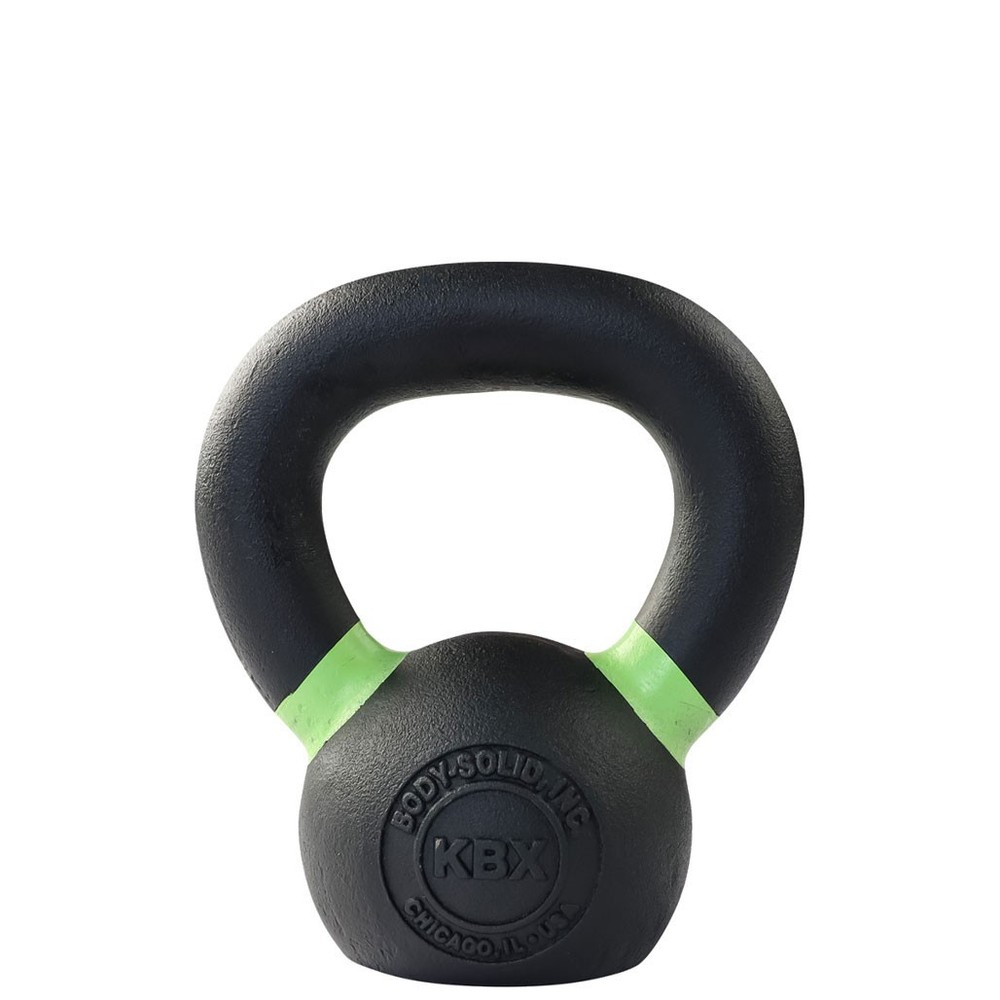 Body-Solid Single-Cast Gravity Casting Kettlebell with Kettles Grip Handle