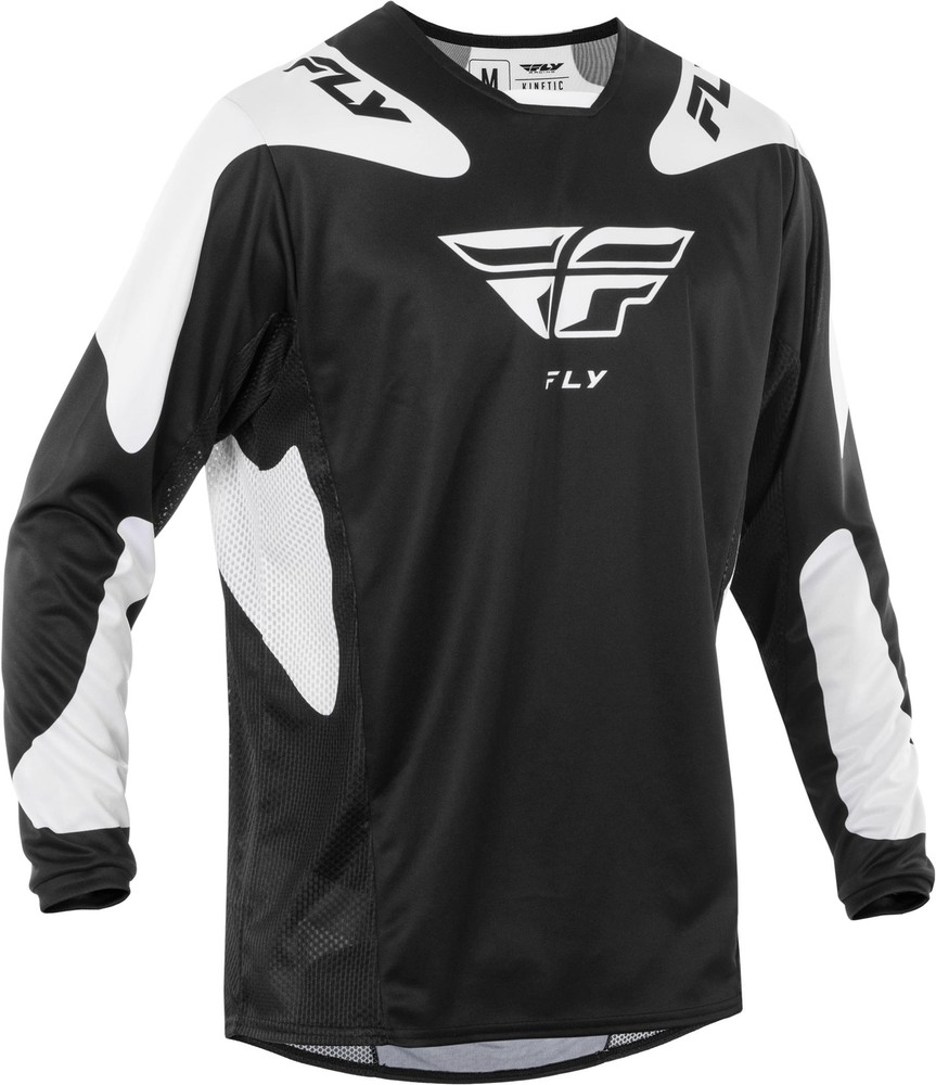 Kinetic Sym Jersey Black/White Md