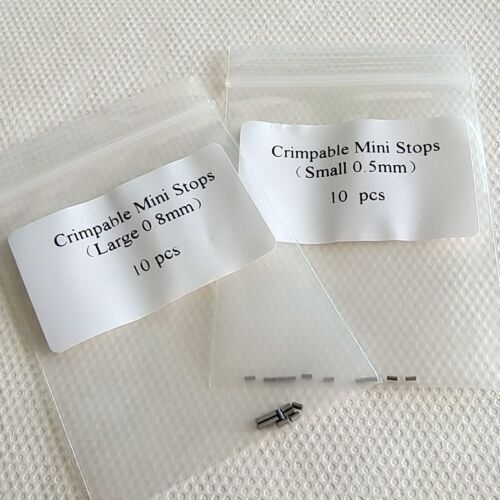 10pcs/pack Orthodontic Crimpable Hooks crimpable Mini Stops 0.5mm/0.8mm