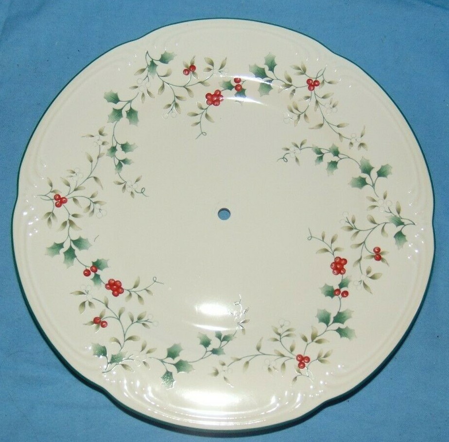 Pfaltzgraff Winterberry Two Tiered Tidbit Cookie Tray
