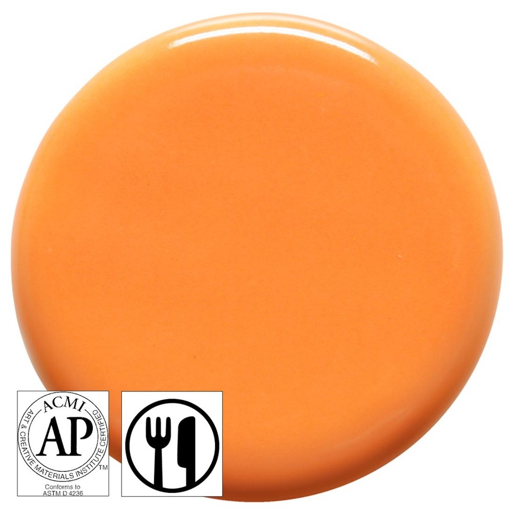AMACO Teacher's Palette Gloss Glaze Pumpkin