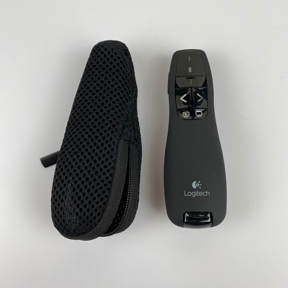 LOGITECH R-R0008 WIRELESS R400 PRESENTATION REMOTE CLICKER W LASER POINTER