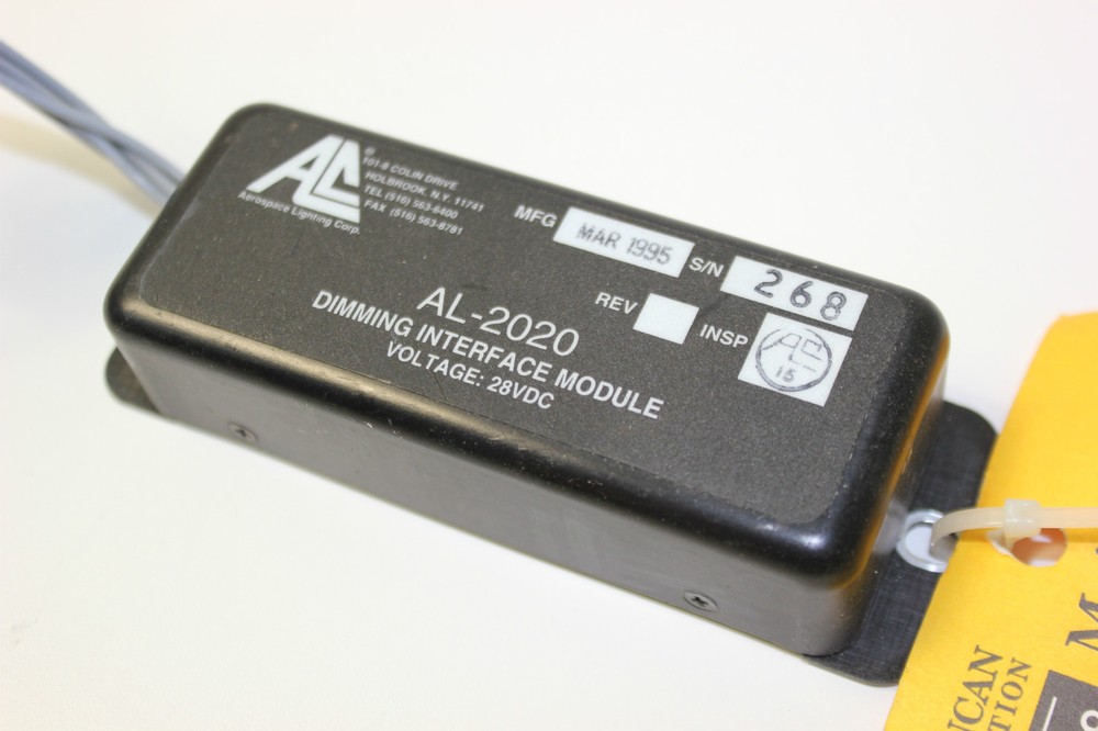 Aerospace Lighting Corp 28 Volt Dimming Interface Module, Model P/N: AL-2020