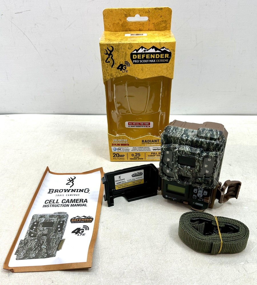 BROWNING DEFENDER PRO SCOUT MAX EXTREME GAME CAMERA