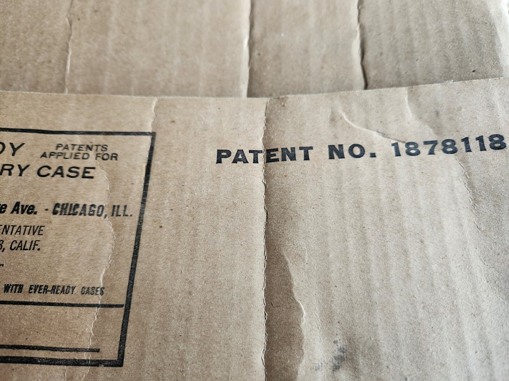 Ever-Ready Parcel Post Laundry Case ChiPenco ca. 1932