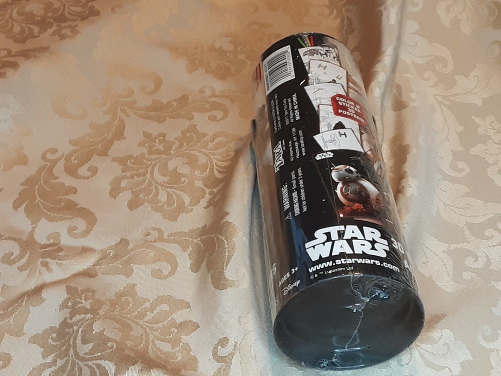 STAR WARS 3d puffy posters activity NEW, never opened