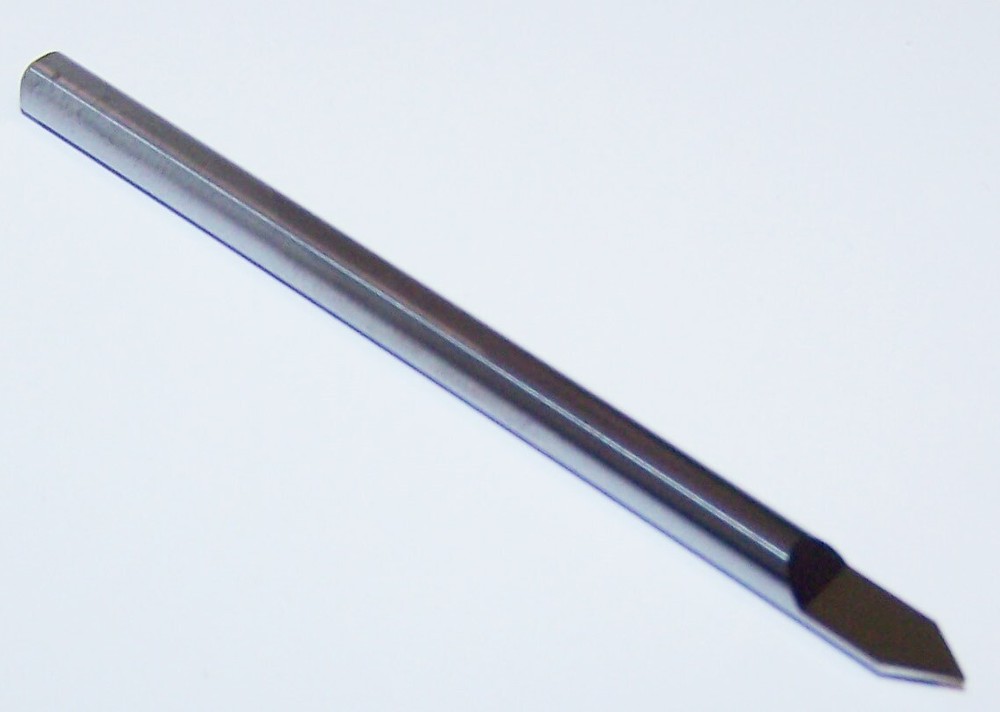 60 DEGREE HALF ROUND ENGRAVING TOOL - 3/16" DIA x 3" LONG