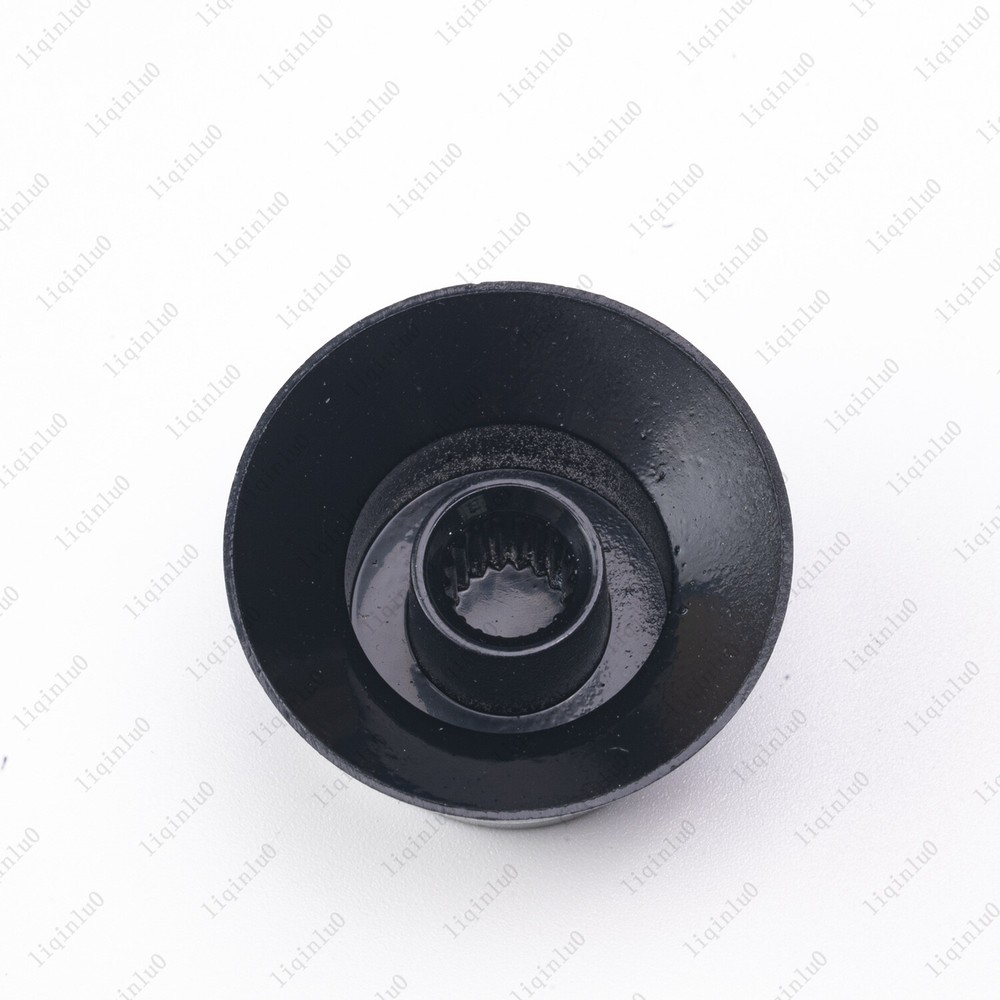 4 Pcs 60s Guitar Reflector Knobs Black/Silver Top Hat Knobs For LP Epiphone SG