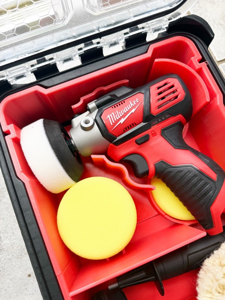 Milwaukee Packout Compact Organiser INSERT Compatible for M12BPS Polisher/Sander